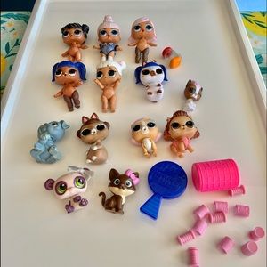 LOL Surprise Dolls & Pets bundle lot